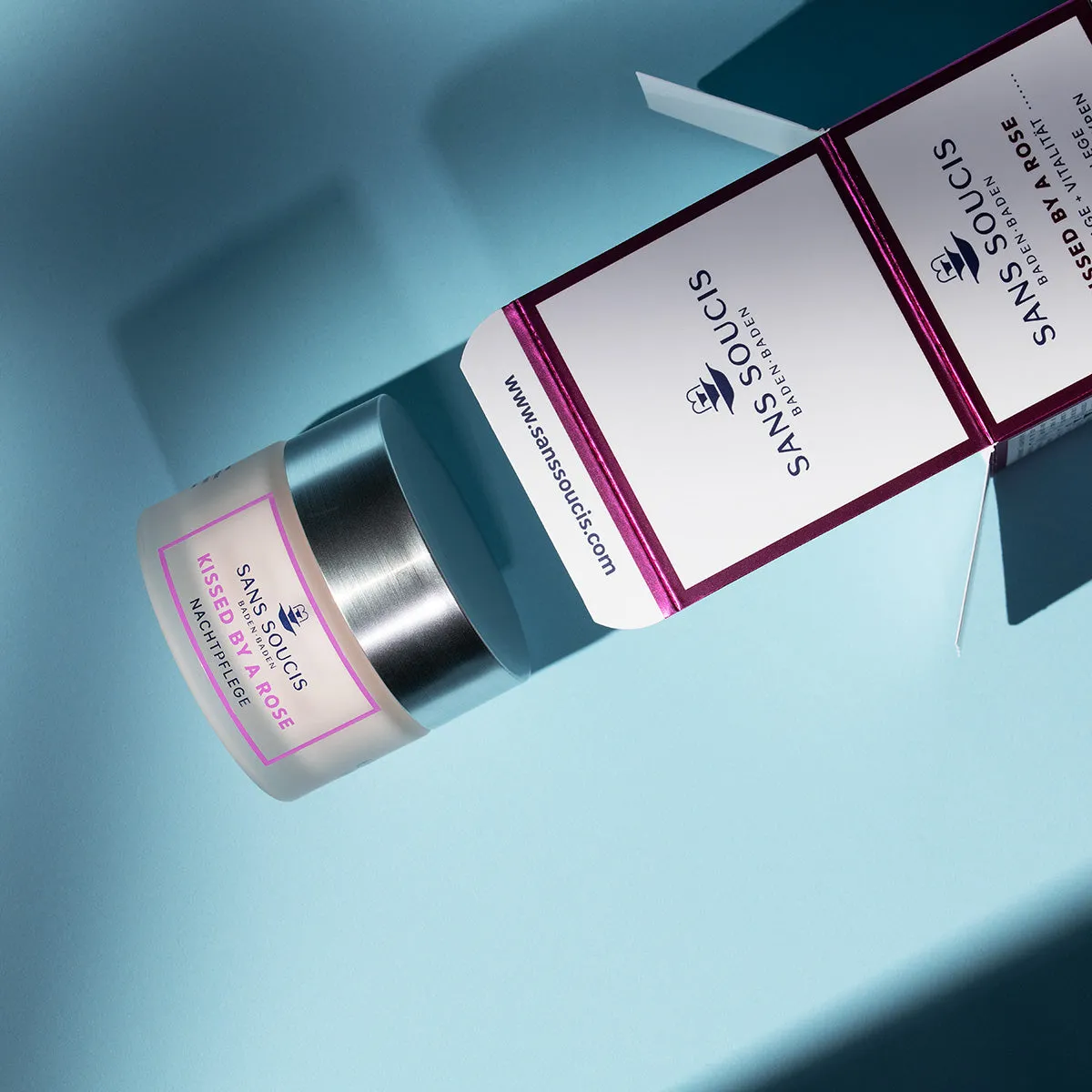 Sans Soucis Kissed By A Rose nattkrem 50 ml anti-age