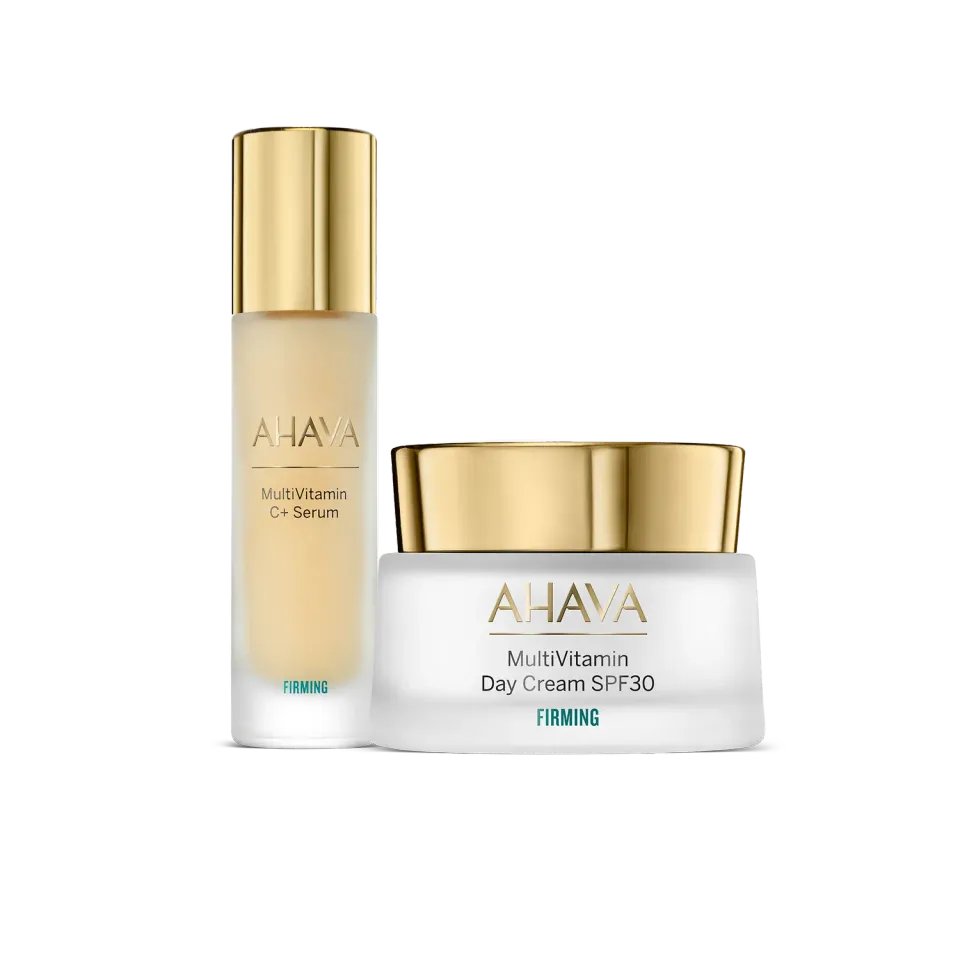 AHAVA C+ Firm & Protect hudpleiesett SPF 30