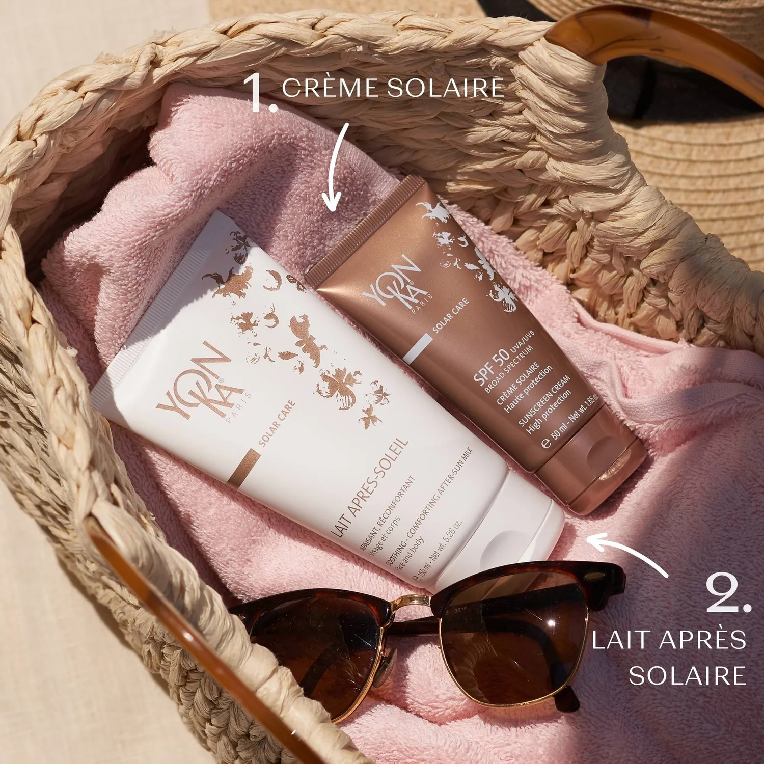 Yon-Ka Lait Après-Soleil aftersun melk ansikt og kropp