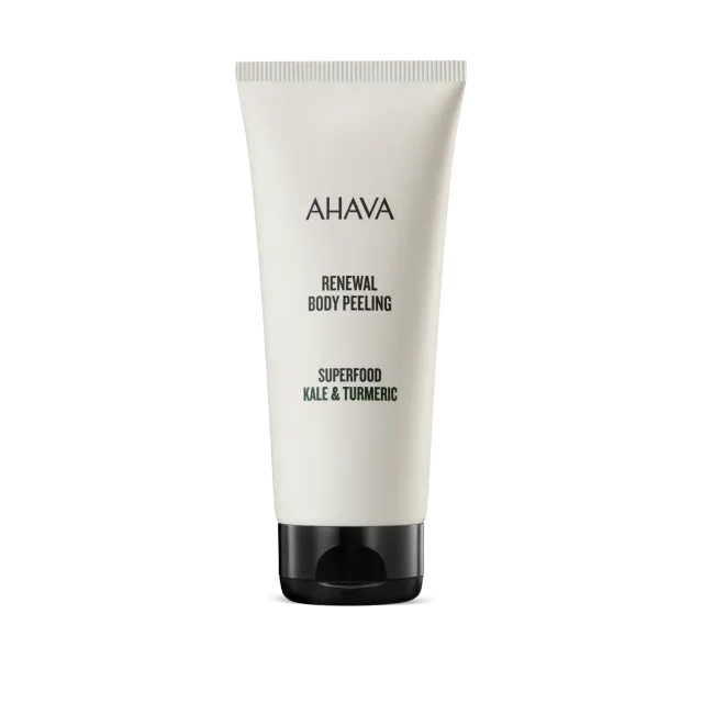 AHAVA Renewal Body Peeling kroppsskrubb 200 ml Kale & Turmeric