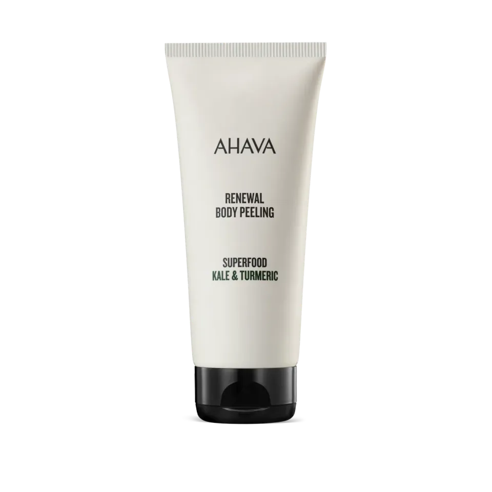 AHAVA Renewal Body Peeling kroppsskrubb 200 ml Kale & Turmeric