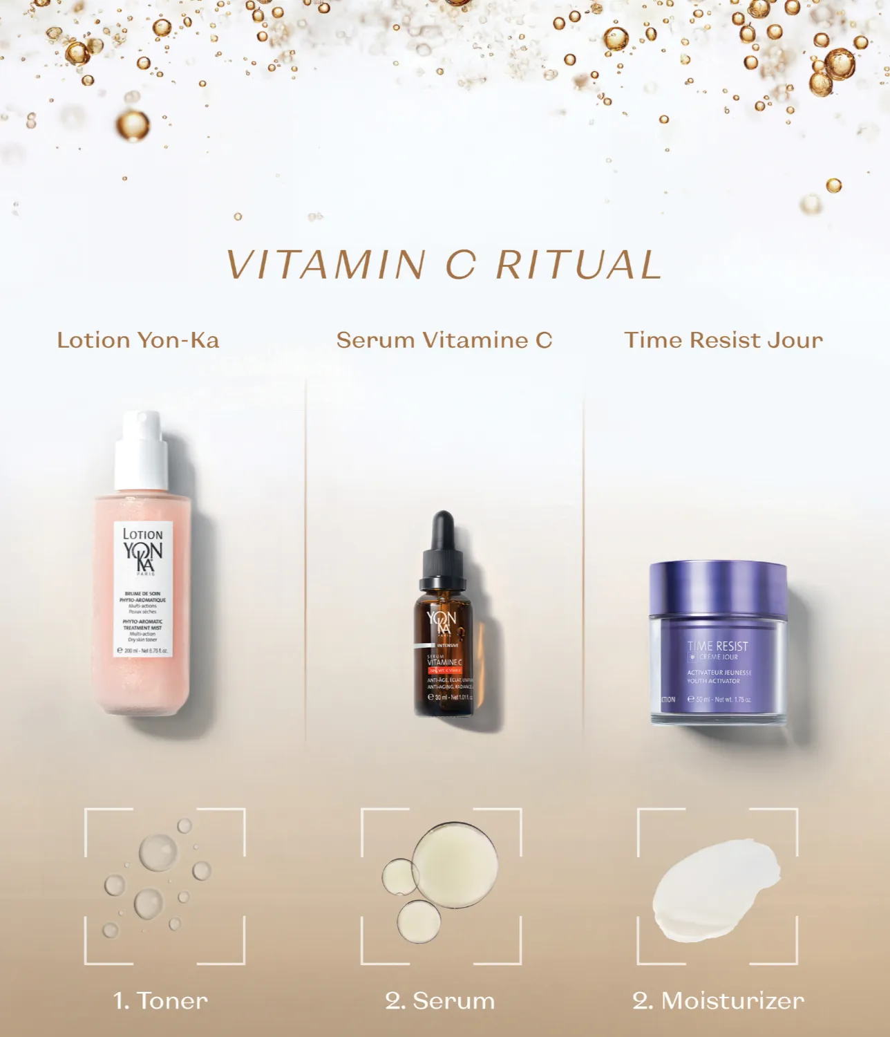 Yon-Ka Holidays 2025 VITAMIN C: GLOW & SMOOTHNESS hudpleiesett