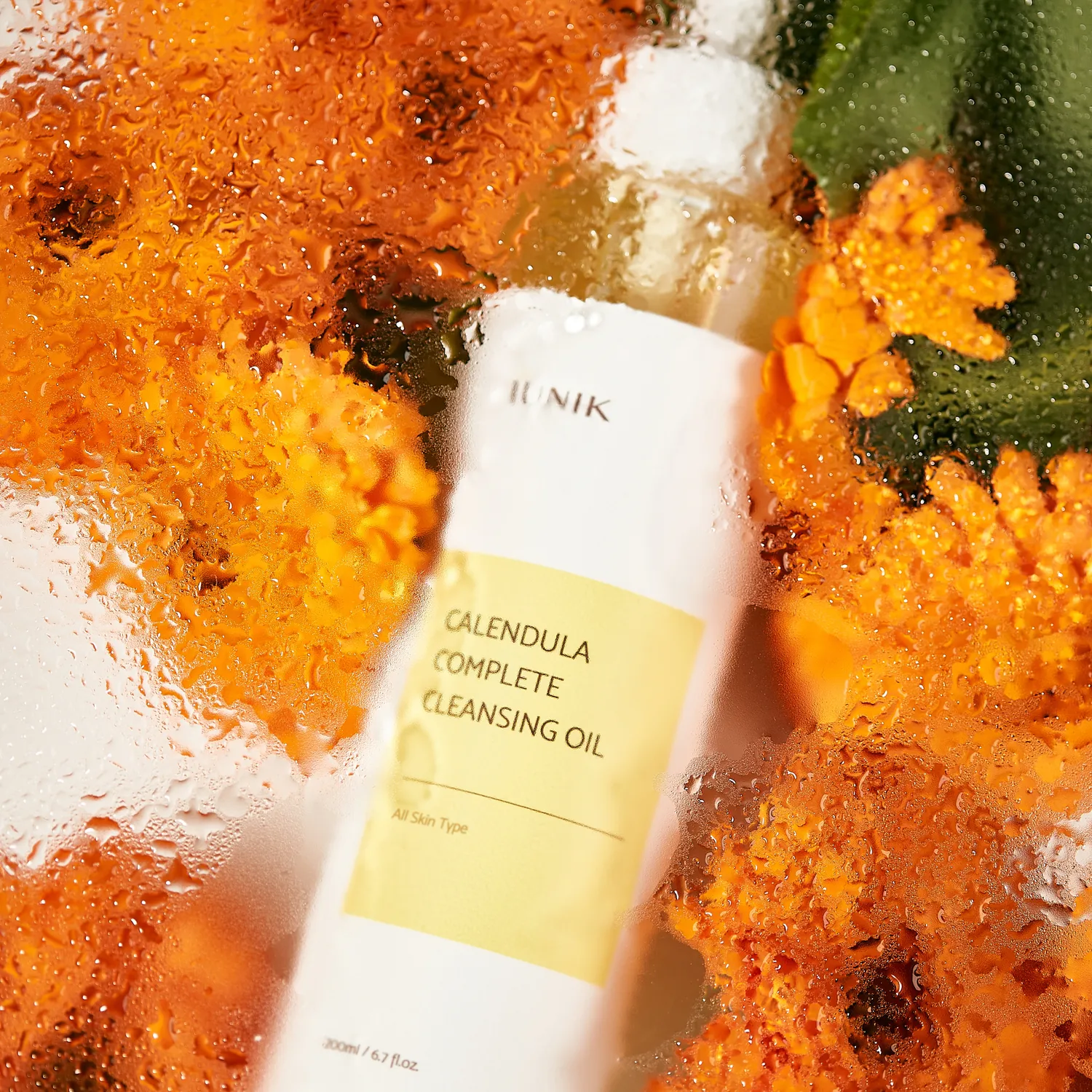 IUNIK Calendula Complete Cleansing Oil renseolje – parfymefri