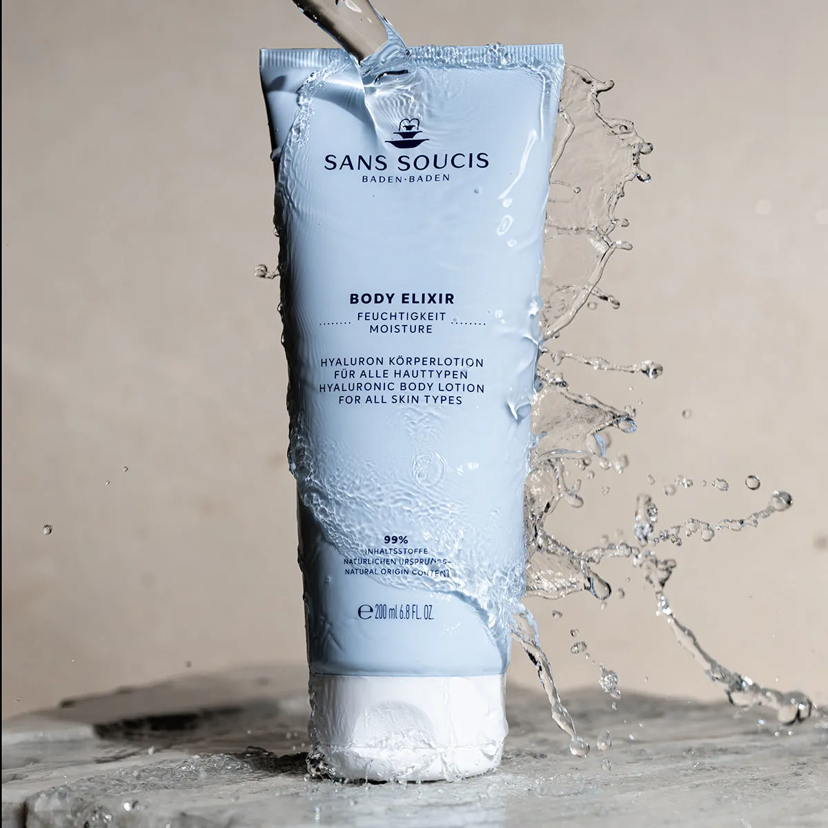 Sans Soucis Hyaluron kroppslotion 200 ml lett konsistens