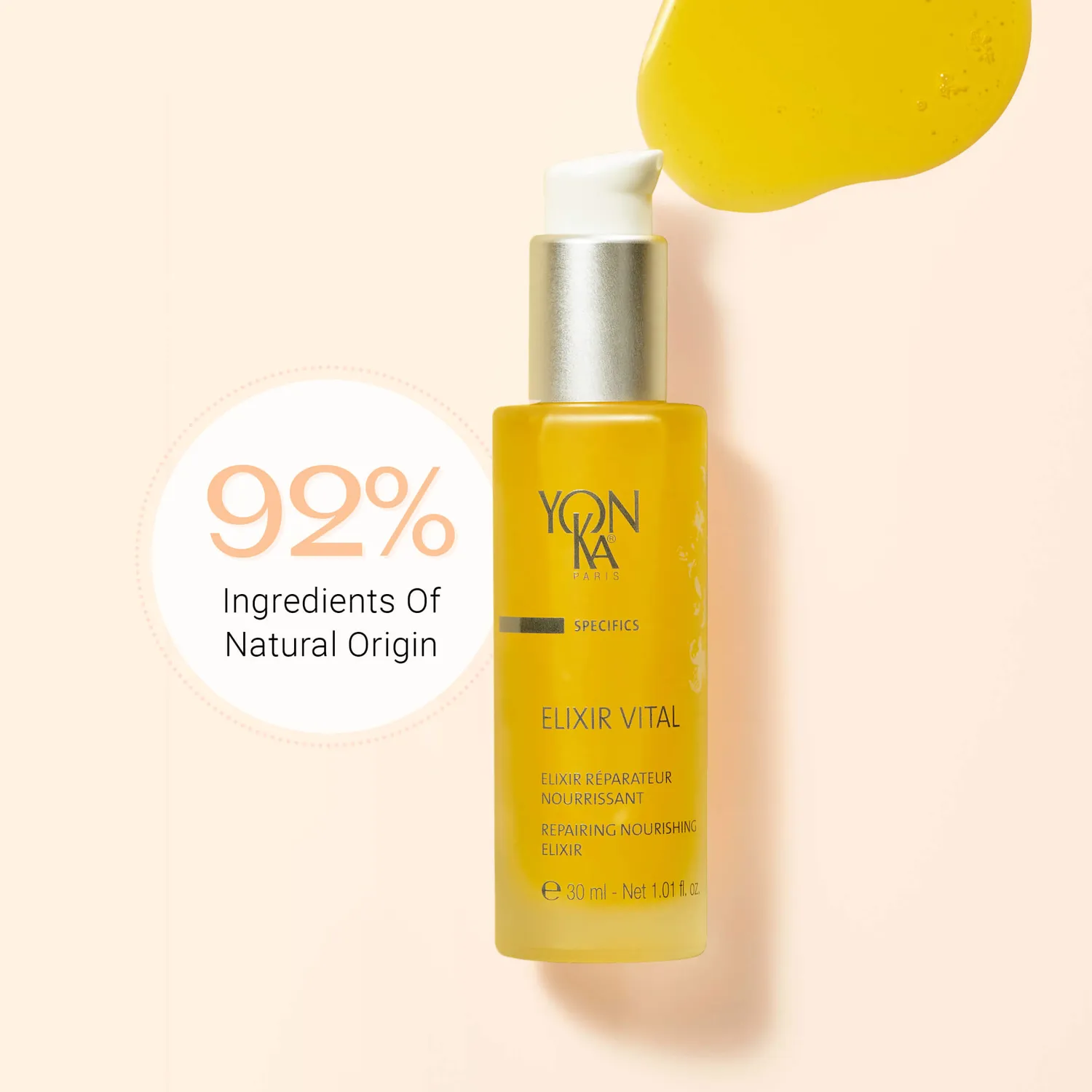 Yon-Ka Elixir Vital ansiktsserum for tørr hud