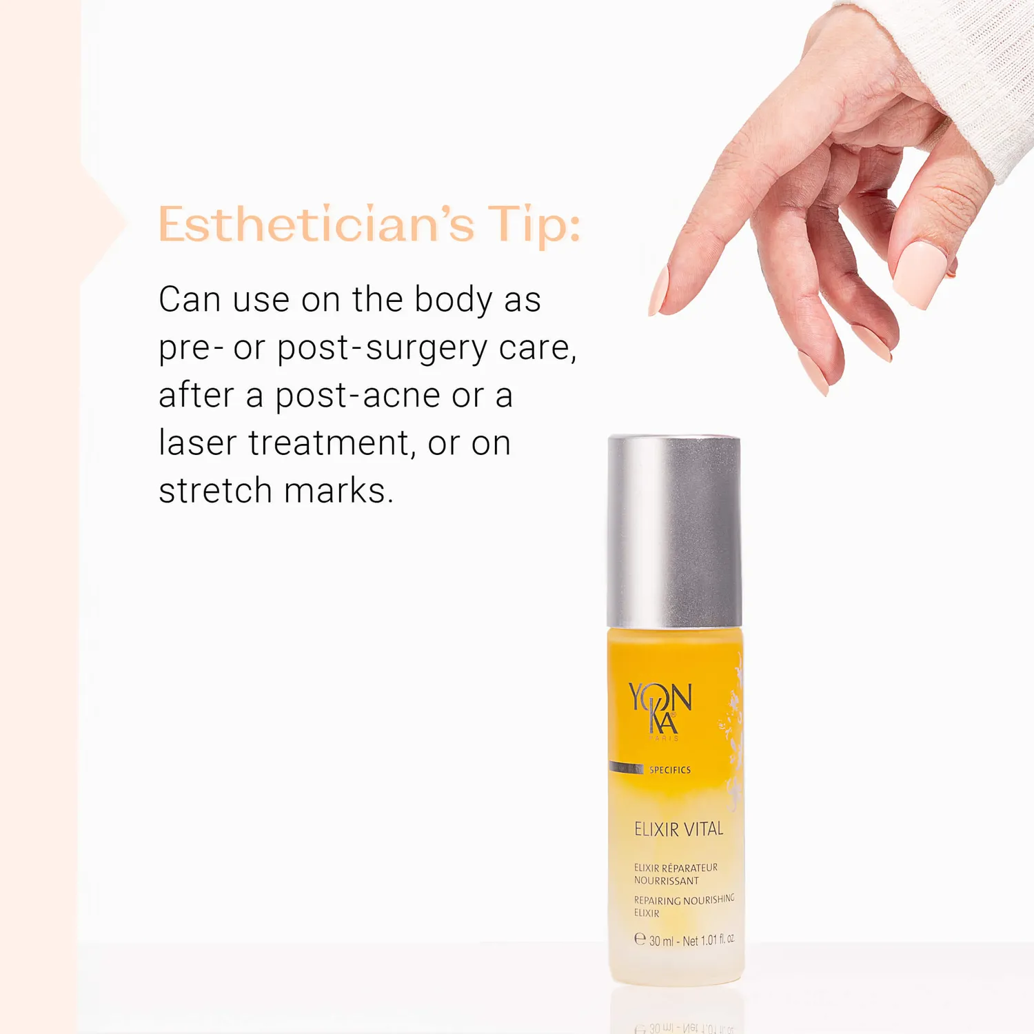 Yon-Ka Elixir Vital ansiktsserum for tørr hud