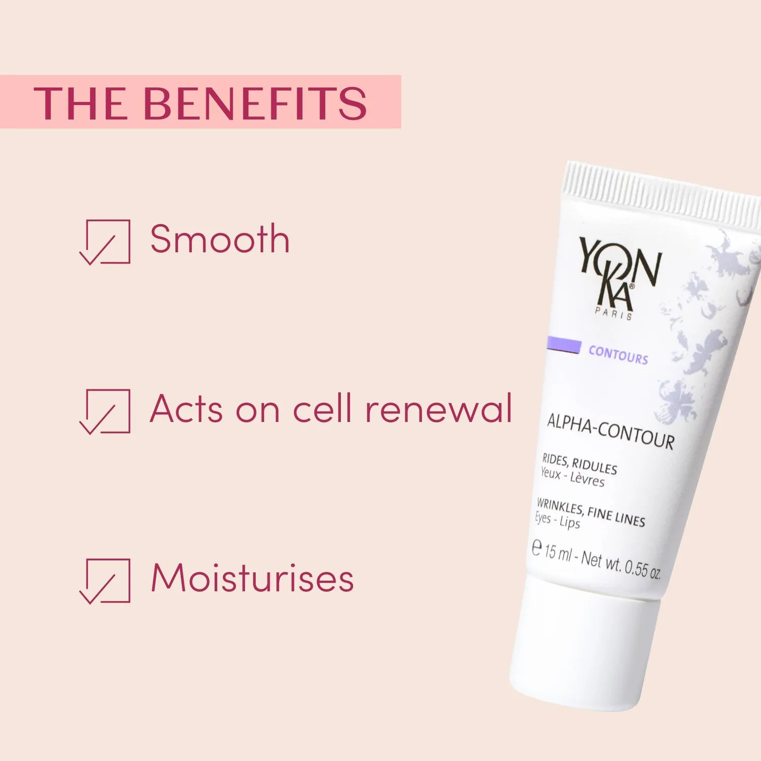 Yon-Ka Alpha-Contour øyegel med fruktsyrer