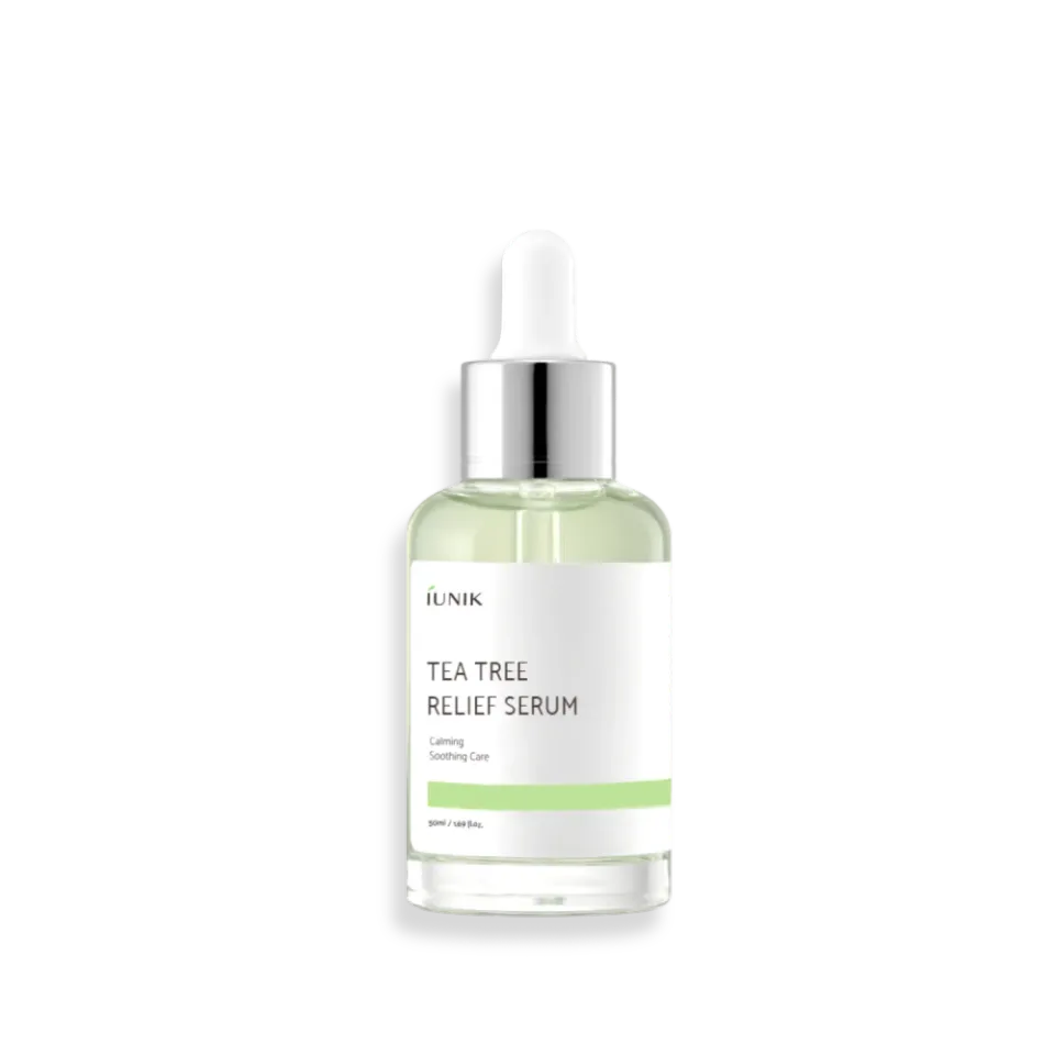 IUNIK Tea Tree Relief Serum serum mot kviser