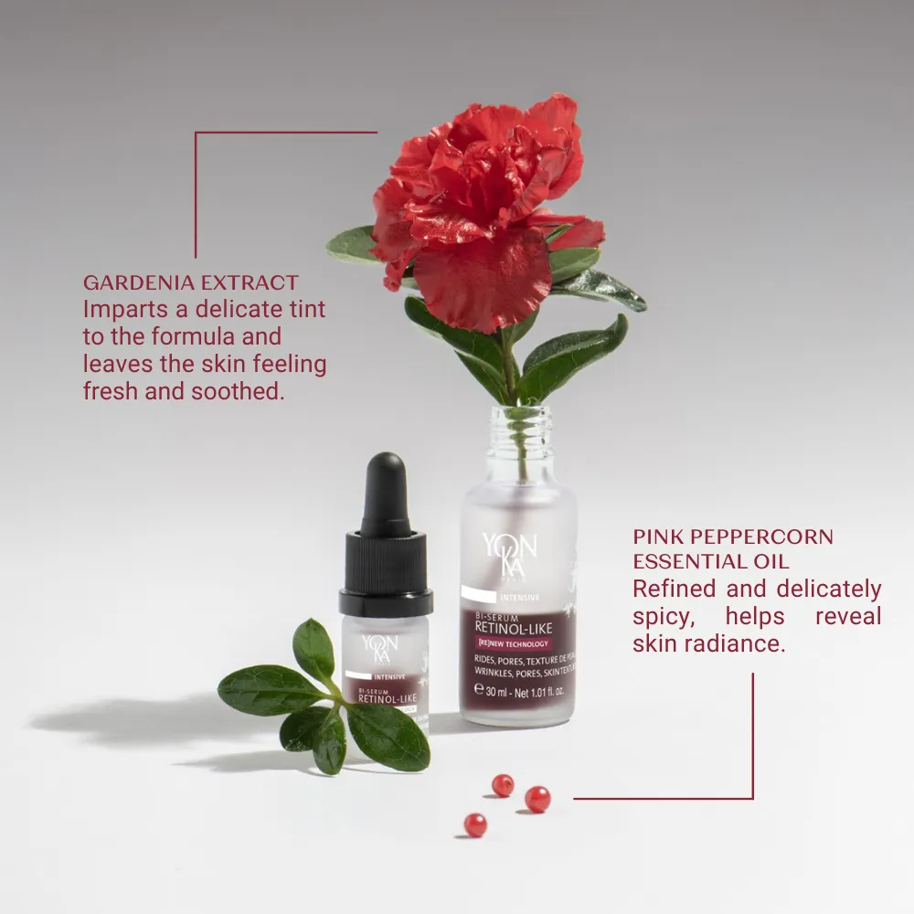Yon-Ka Bi-Serum Retinol-Like Travel Size serum 4 ml tokomponent