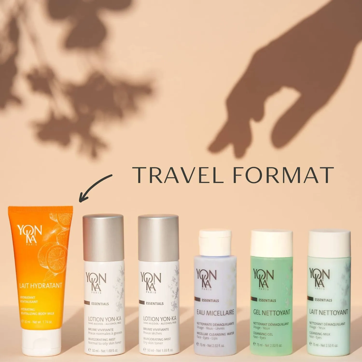 Yon-Ka Lait Nettoyant rensemelk 75 ml reiseformat