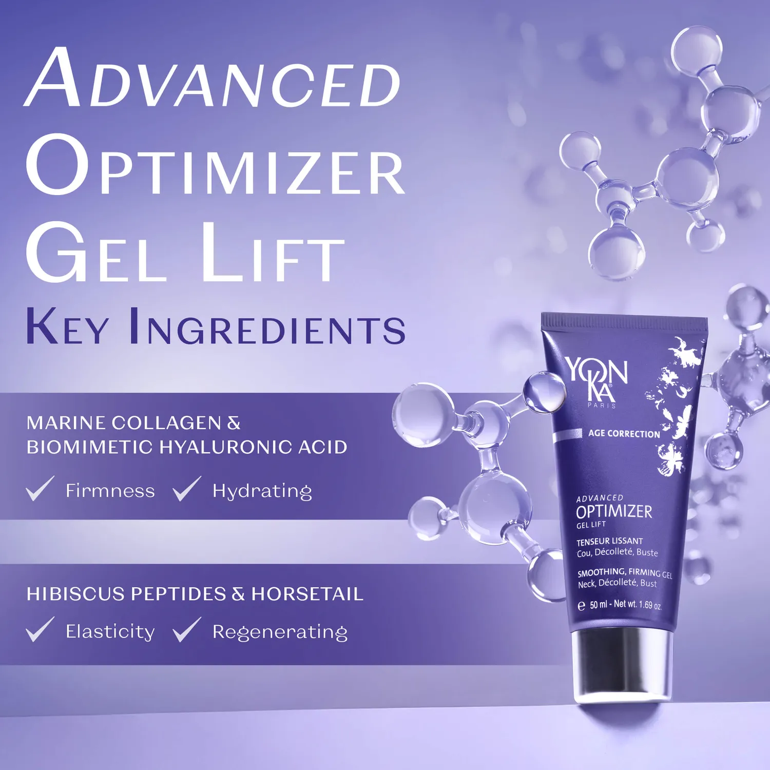 Yon-Ka Advanced Optimizer Gel hals- og décolletégel