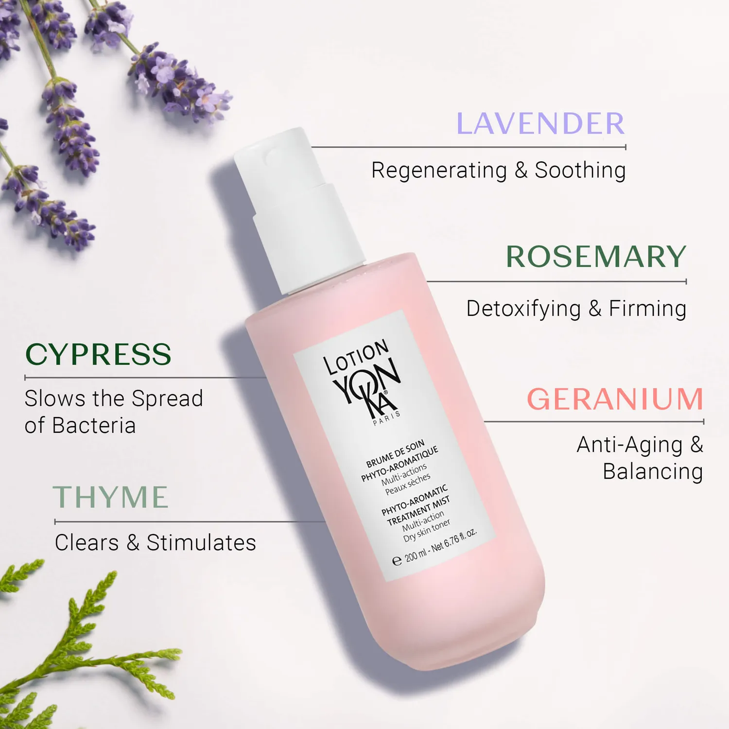 Yon-Ka Lotion Yon-Ka Dry skin ansiktsmist uten alkohol