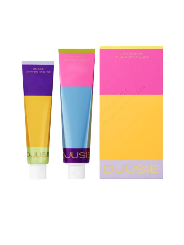 Djusie JUICY SKIN BOX hudpleiesett gaveeske