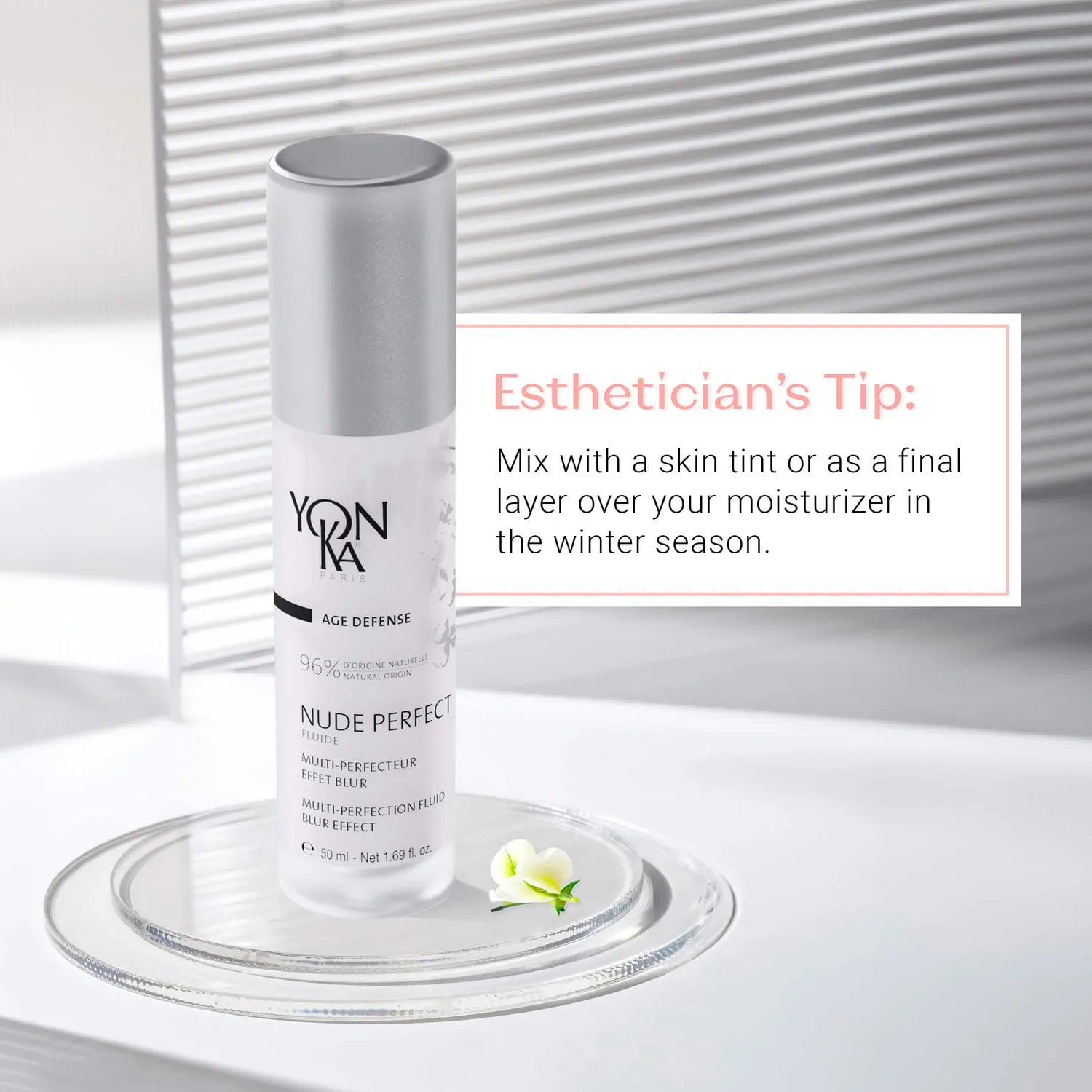 Yon-Ka Nude Perfect Fluide mattende ansiktsfluid med blur-effekt