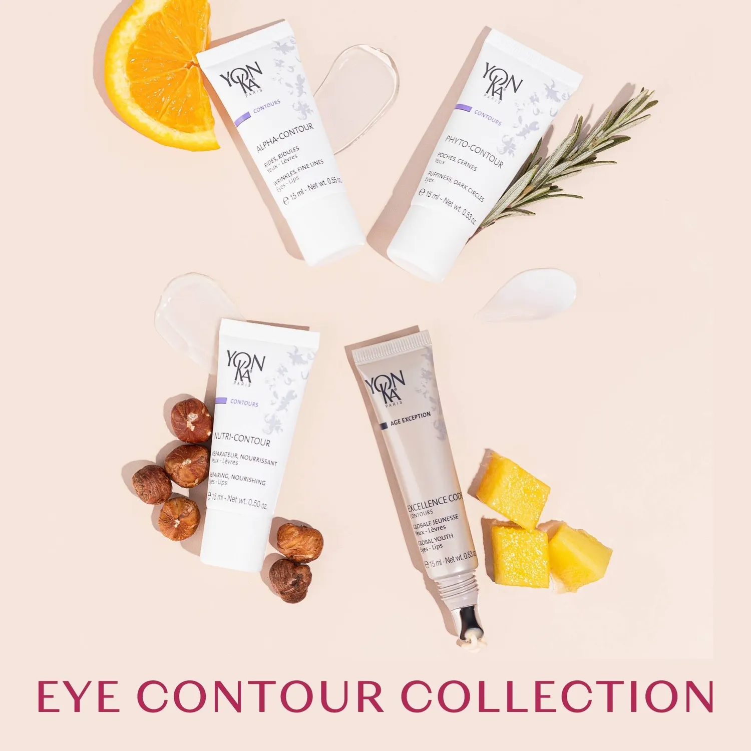 Yon-Ka Alpha-Contour øyegel med fruktsyrer