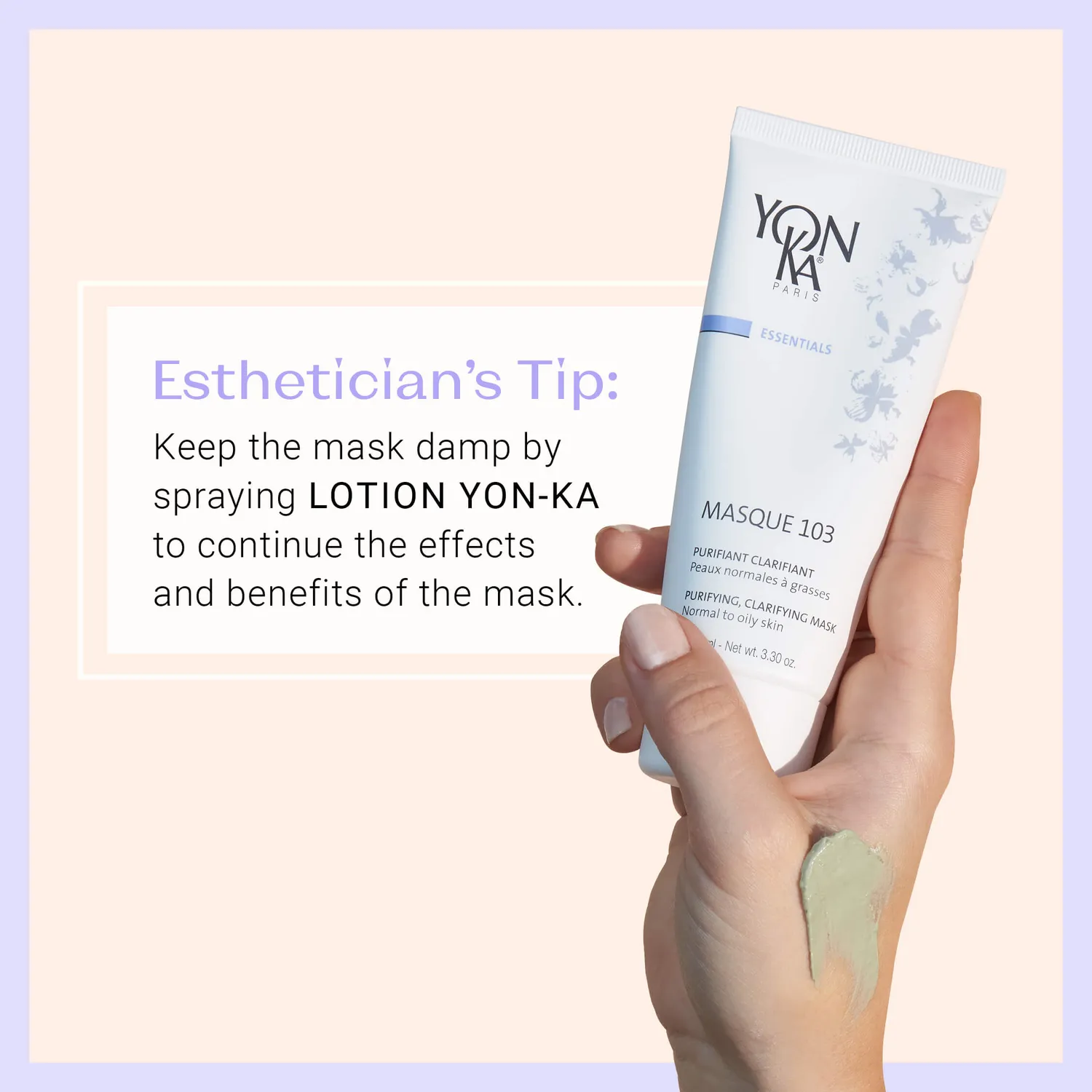 Yon-Ka Masque 103 leirmaske for normal og fet hud