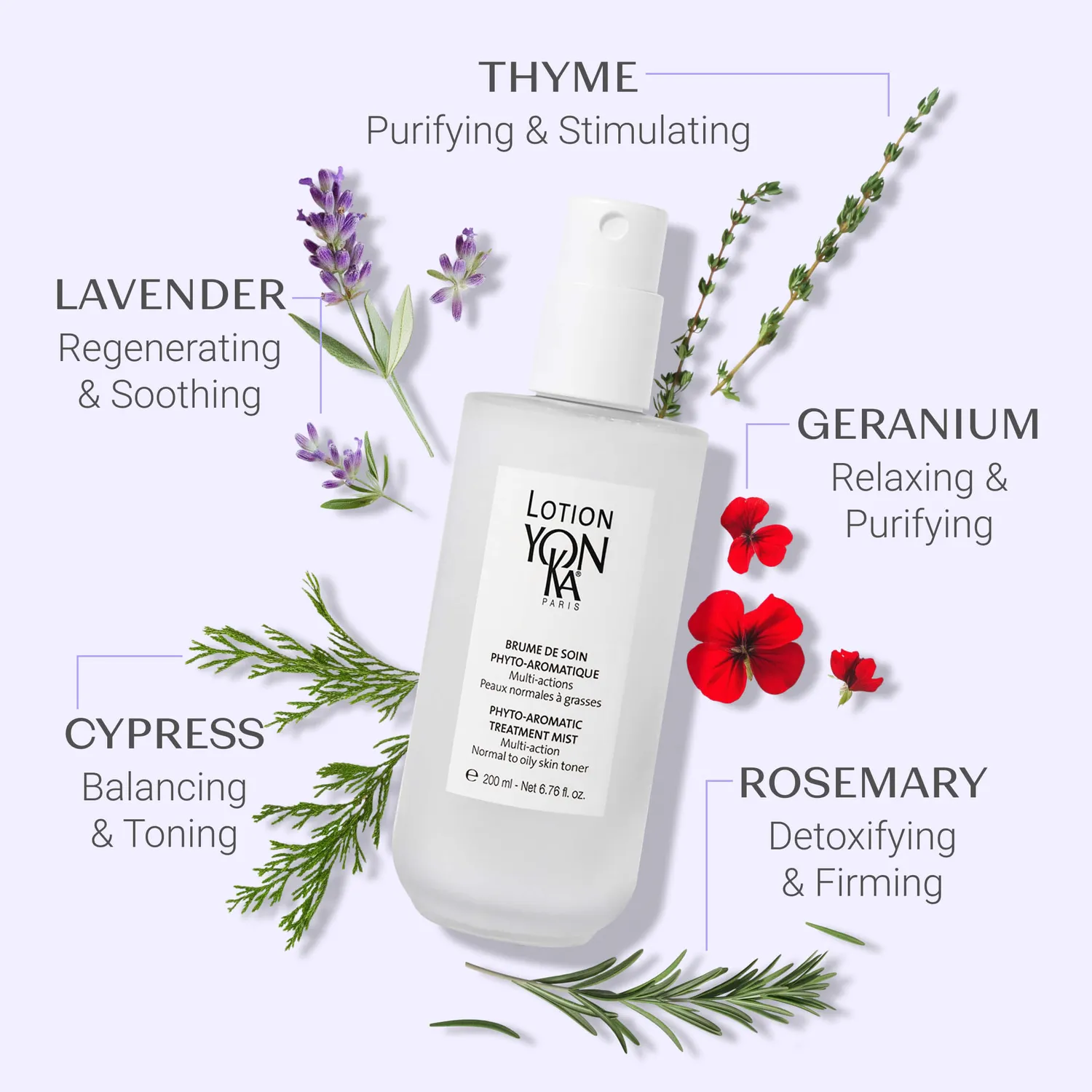 Yon-Ka Normal to Oily Skin ansiktsmist alkoholfri