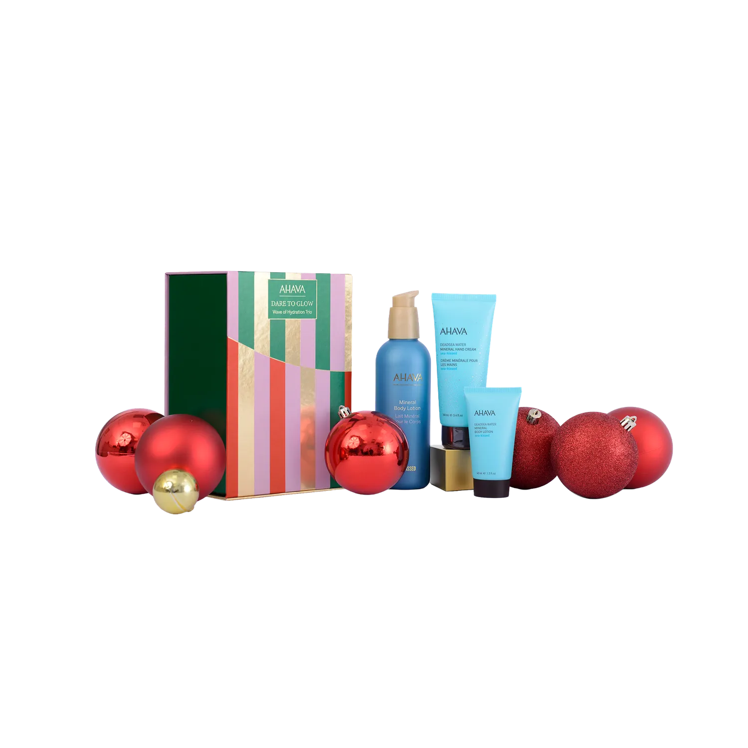 ahava Wave of Hydration Trio hånd- og kroppskrem Sea-Kissed