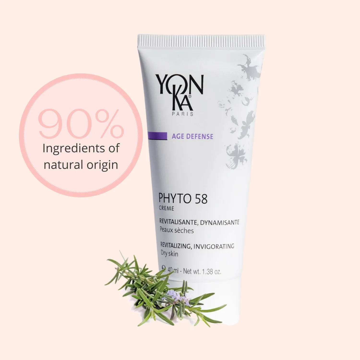 Yon-Ka Phyto 58 Dry Skin nattkrem for tørr hud