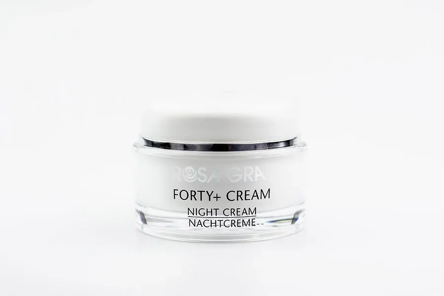 Rosa Graf Forty+ nattkrem for moden hud