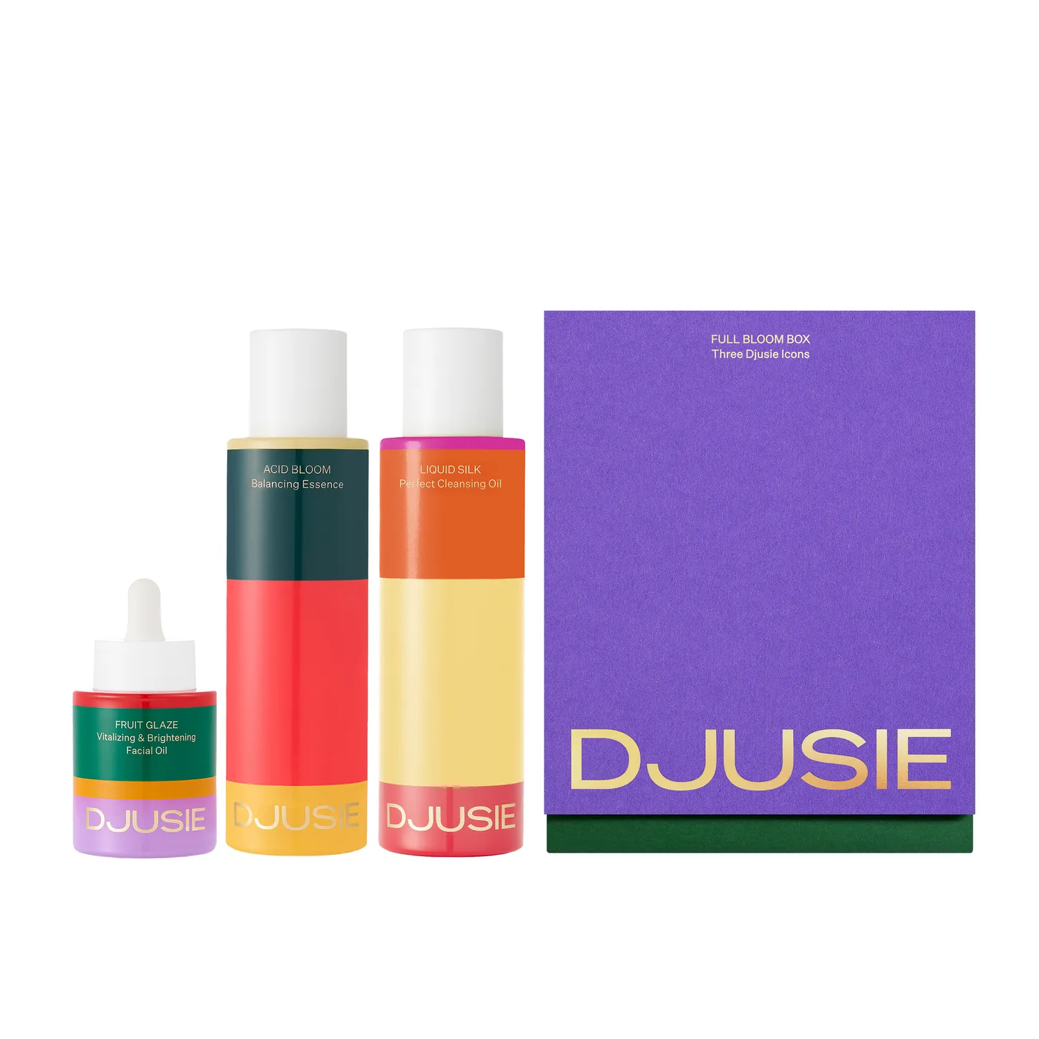 Djusie Full Bloom Box hudpleiesett full størrelse