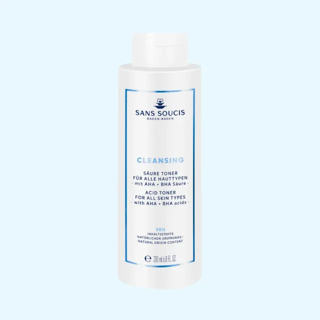 Sans Soucis Cleansing Säure Toner ansiktsvann 200 ml AHA BHA
