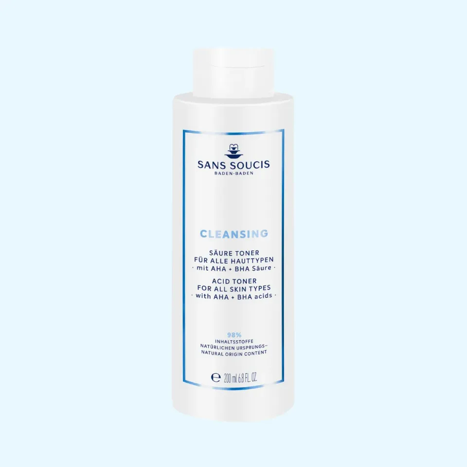 Sans Soucis Cleansing Säure Toner ansiktsvann 200 ml AHA BHA