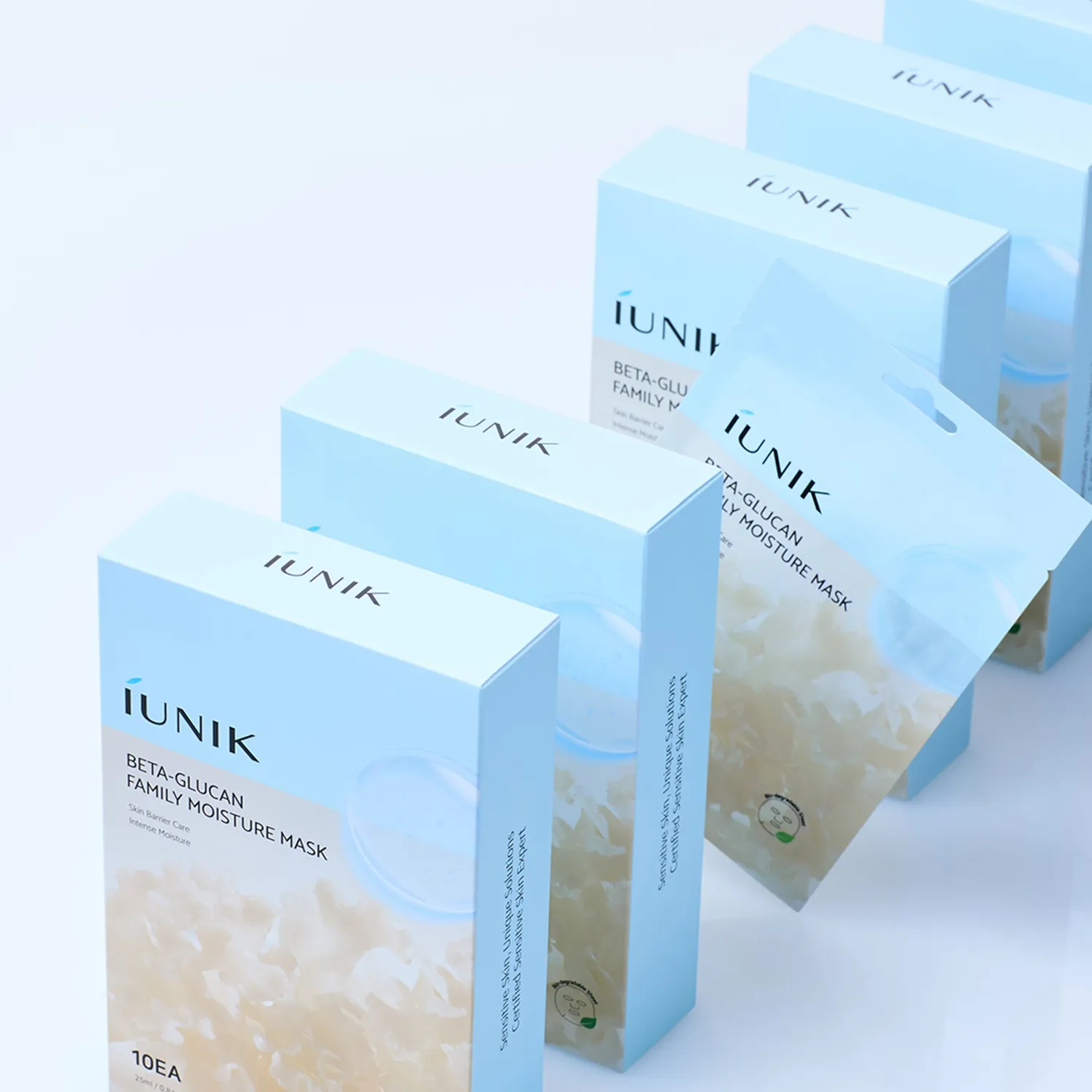 IUNIK Hydration Boost Trio fuktighetssett med beta-glukan