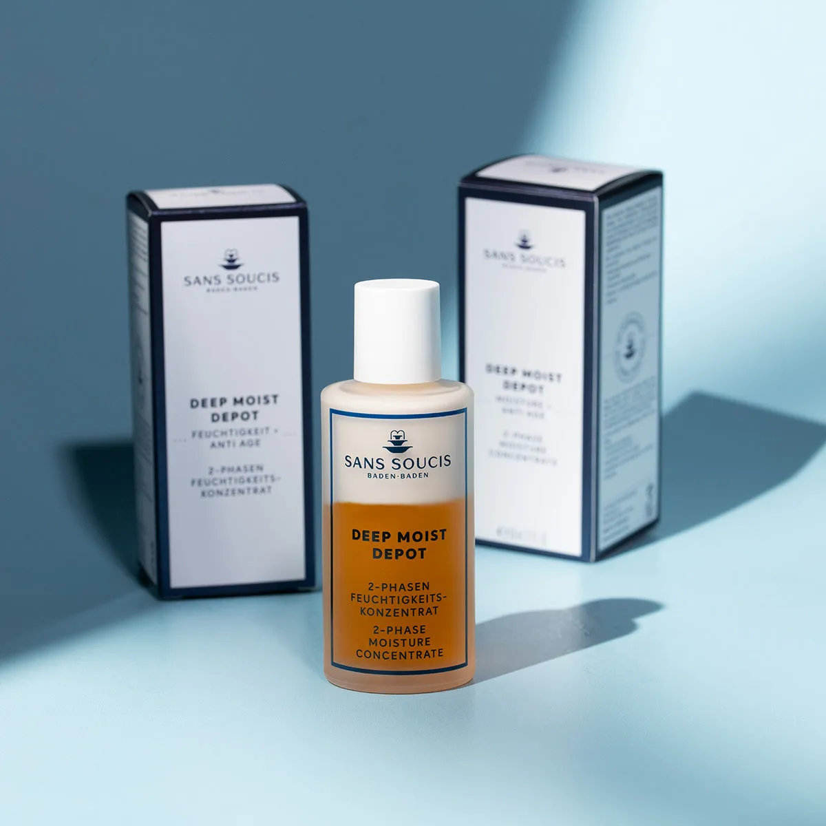 Sans Soucis Deep Moist Depot 2-Phasen fuktighetskonsentrat 50 ml tørr hud