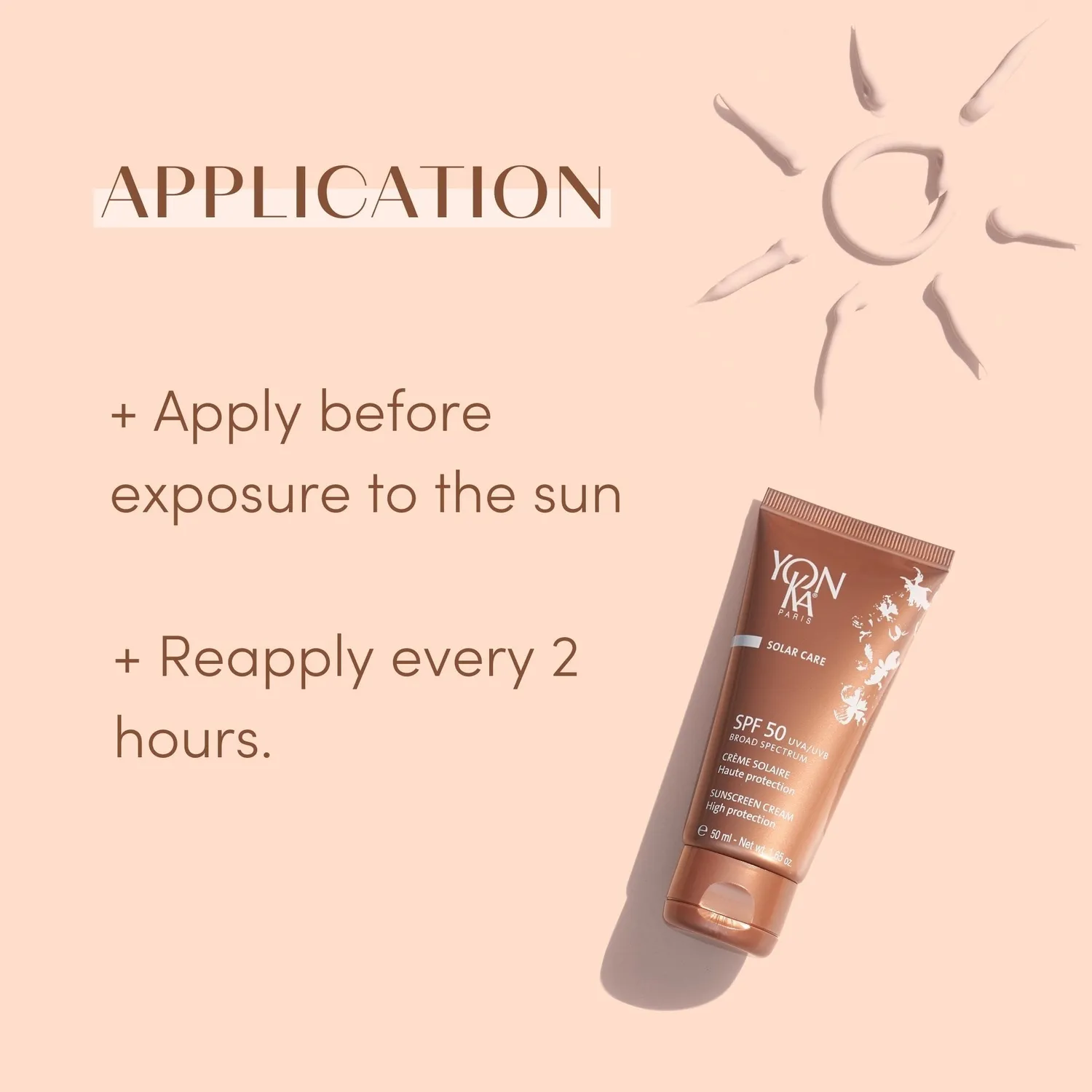 Yon-Ka Crème Solaire SPF 50 solkrem ansikt