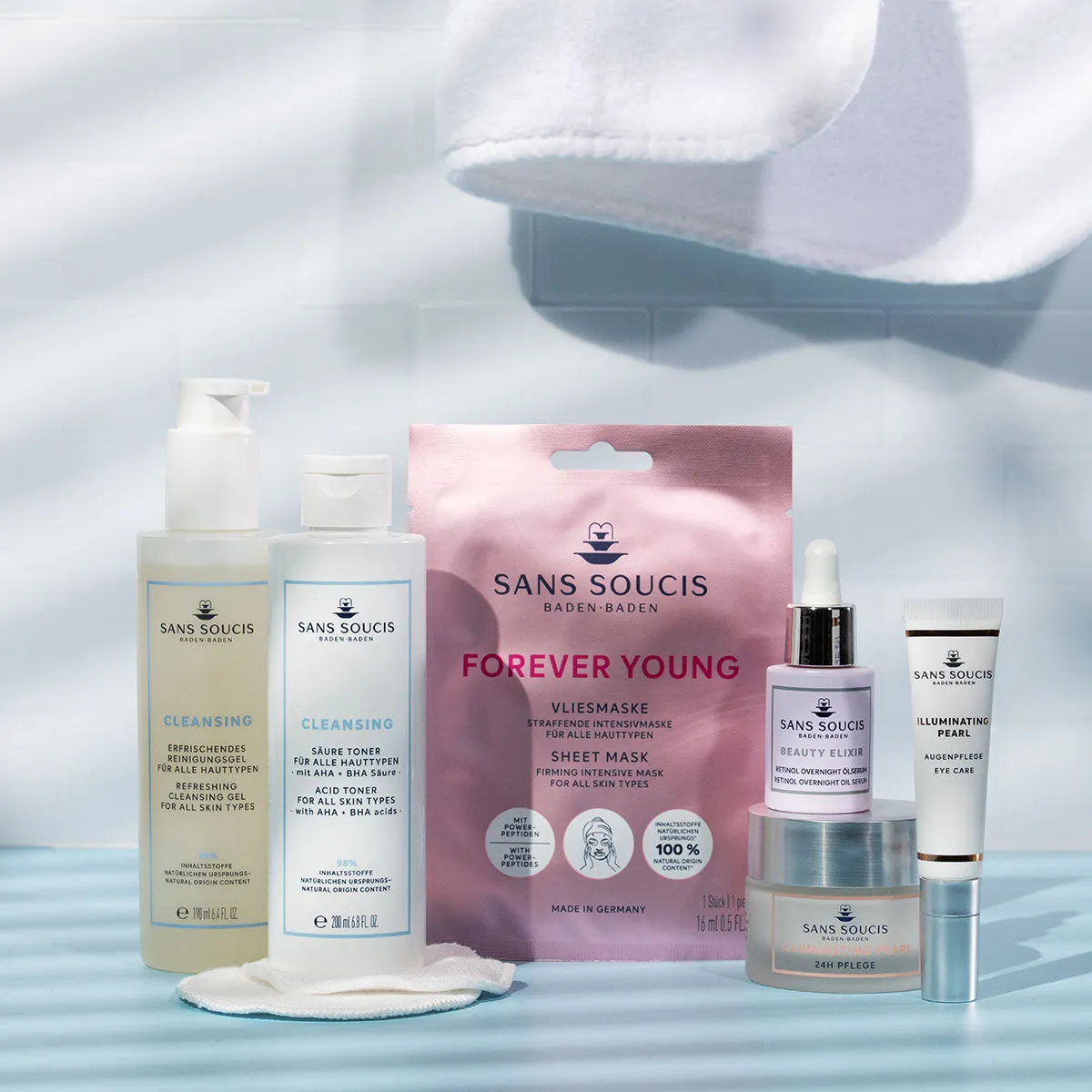 Sans Soucis Fahle Haut Glow Set hudpleiesett