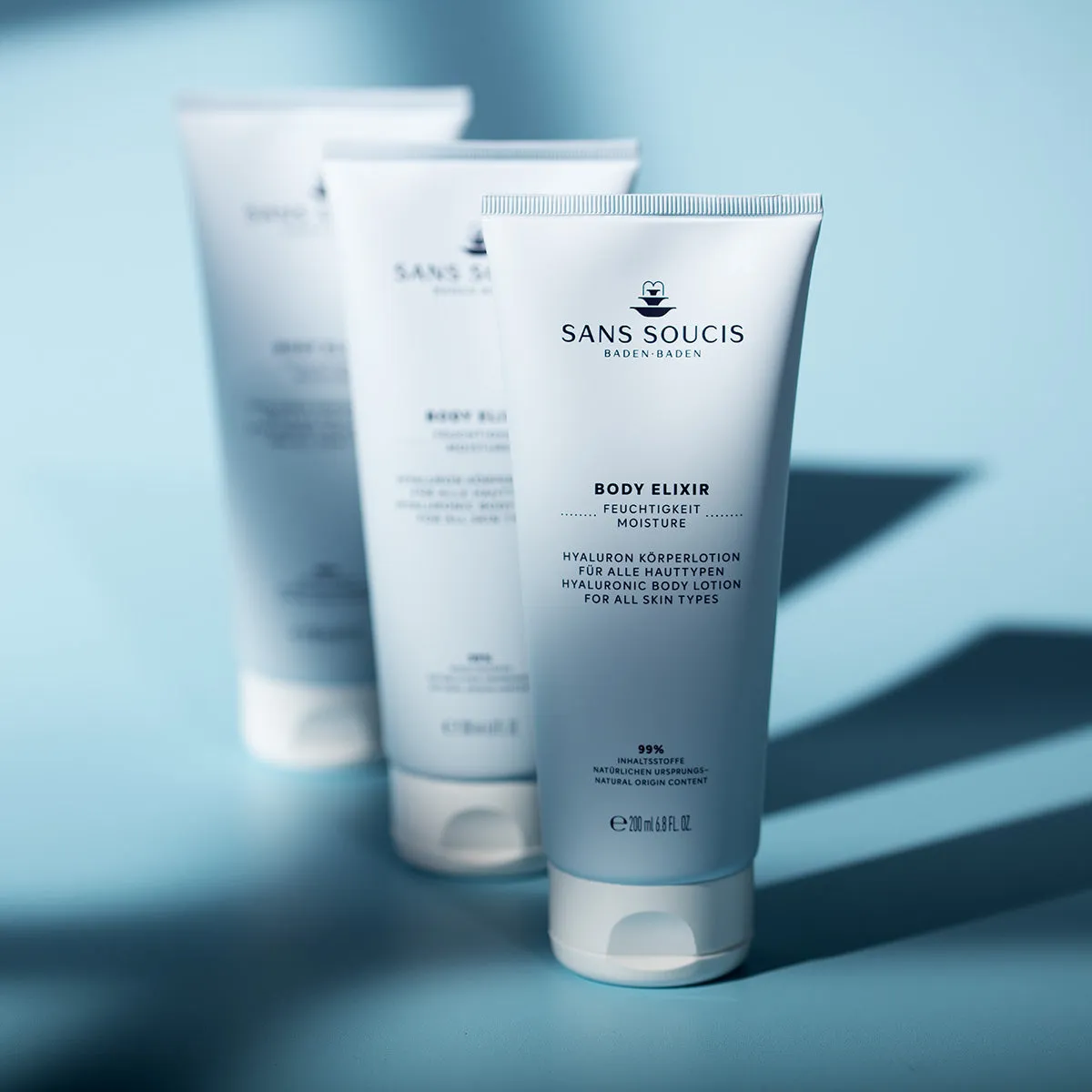 Sans Soucis Hyaluron kroppslotion 200 ml lett konsistens