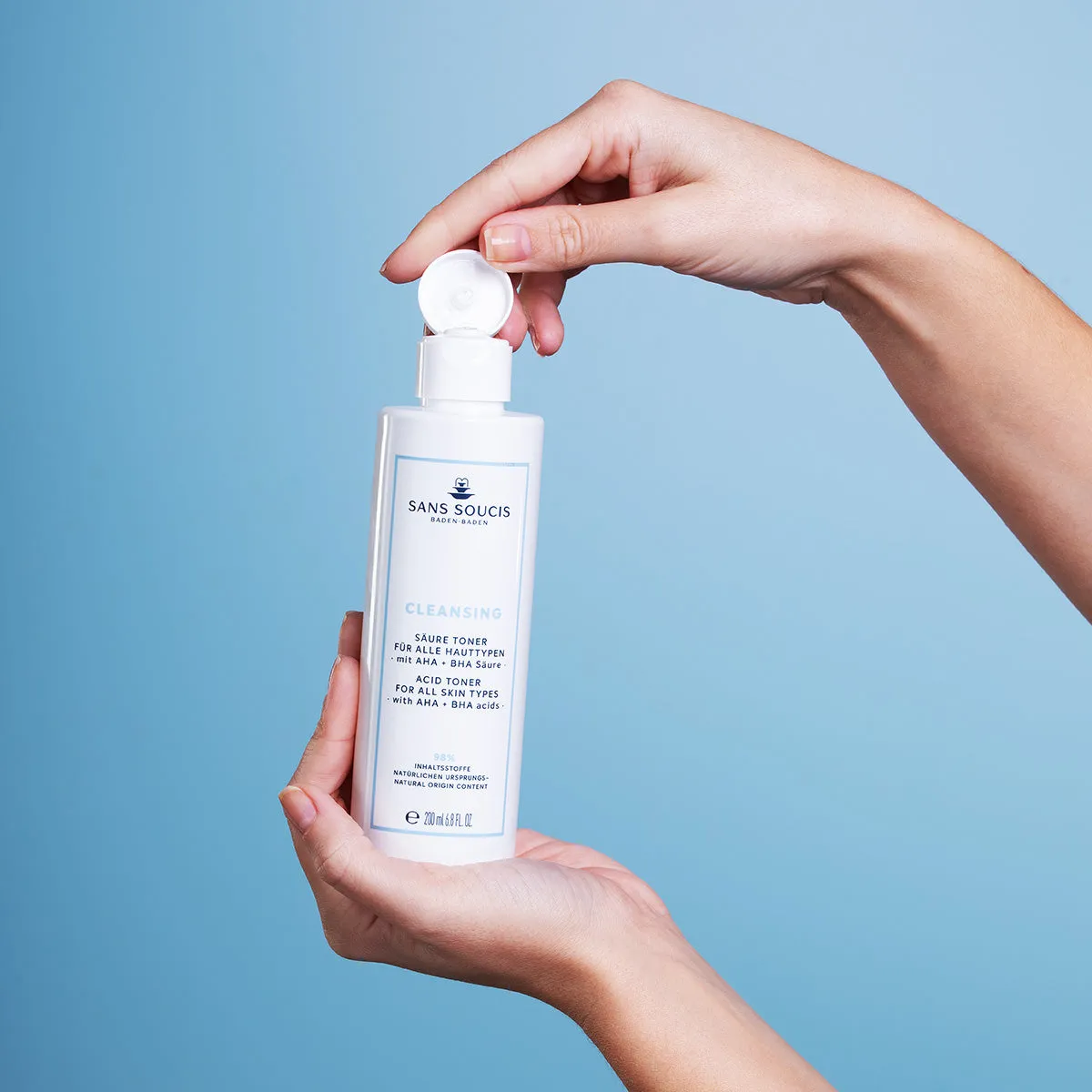 Sans Soucis Cleansing Säure Toner ansiktsvann 200 ml AHA BHA