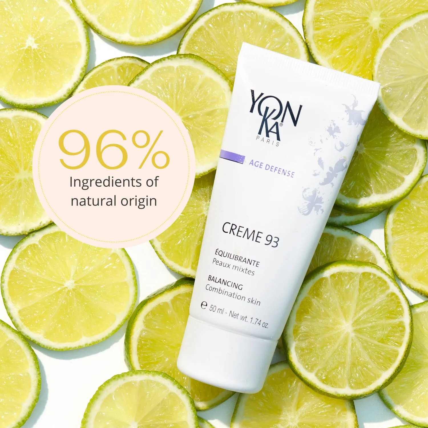 Yon-Ka Crème 93 ansiktskrem mattende for kombinasjonshud