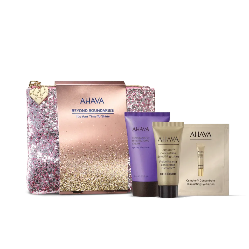 ahava It’s Your Time To Shine hudpleiesett fuktighetspleie