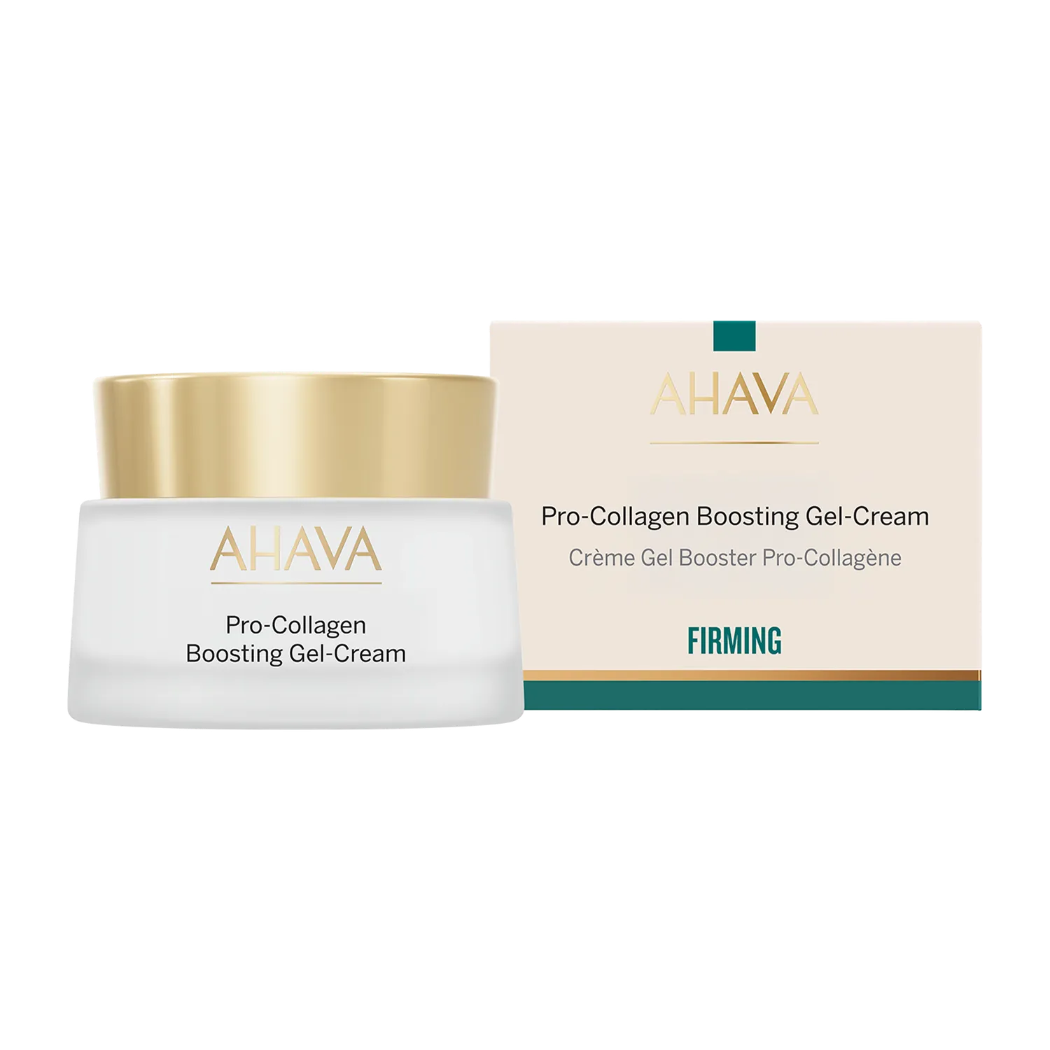 ahava Pro-Collagen Boosting Gel-Cream gelkrem 50 ml med peptider