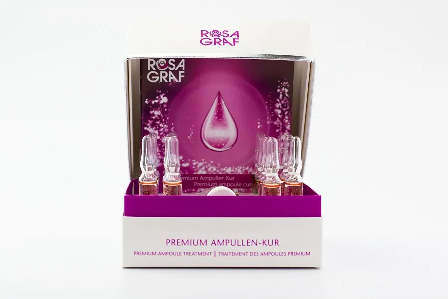 Rosa Graf Premium Ampullen Treatment ansiktsampuller