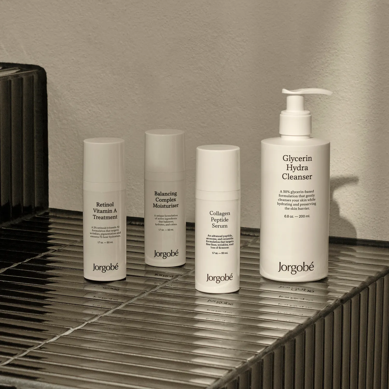 Jorgobé Fine Lines & Wrinkles Rutin mot fine linjer og rynker hudpleiesett