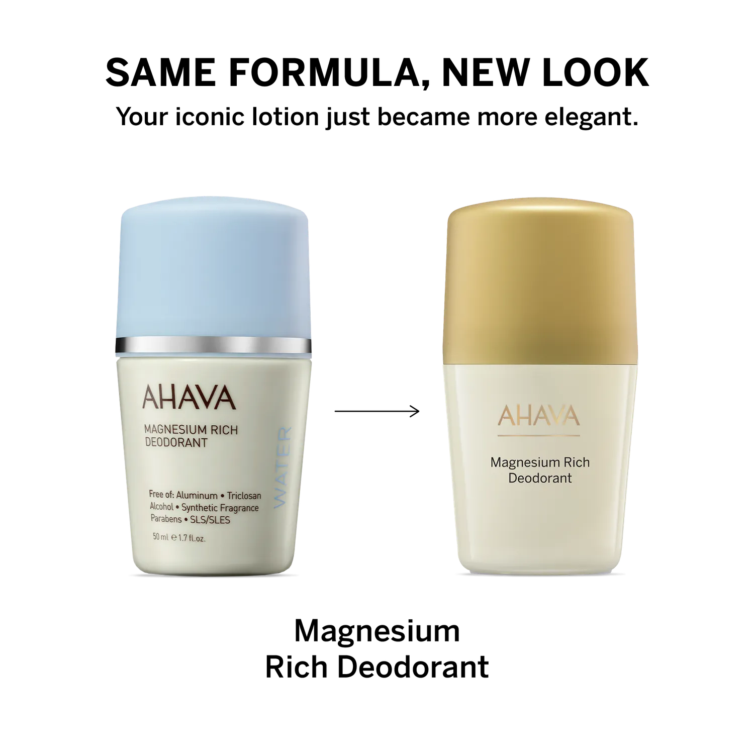 Ahava Magnesium Rich Deodorant roll-on 50 ml magnesium