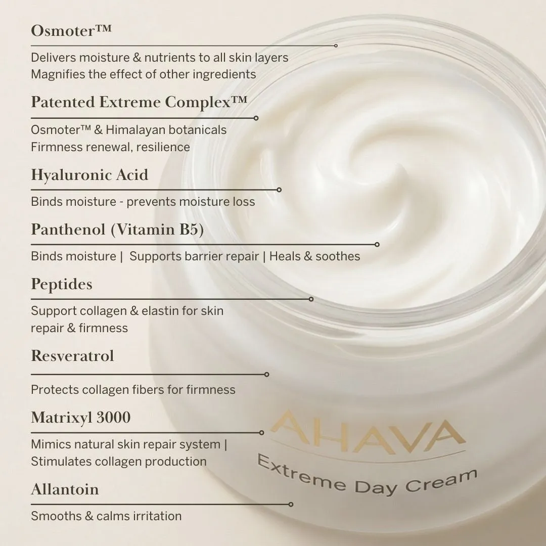 AHAVA Extreme Day Cream dagkrem for fasthet