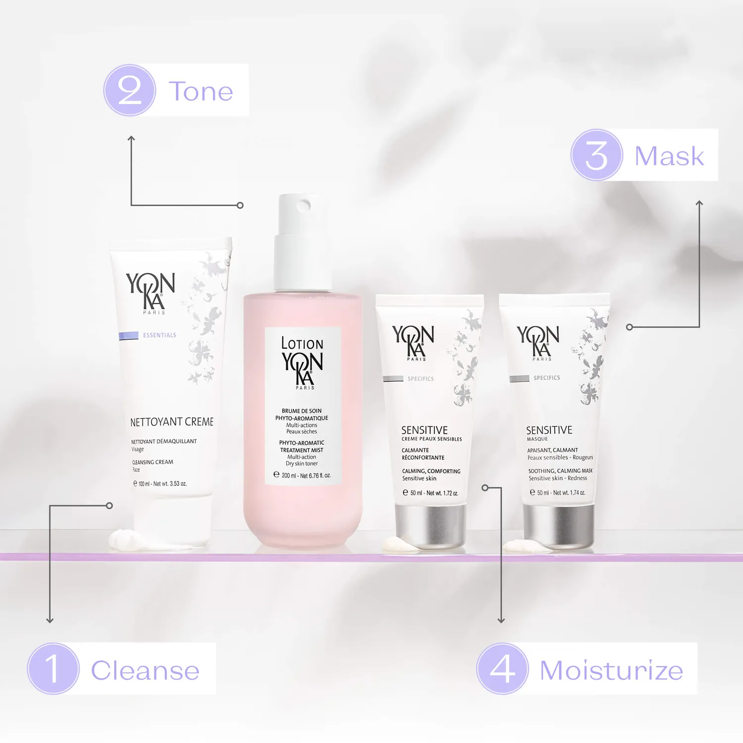 Yon-Ka Sensitive Crème Peau sensible ansiktskrem for sensitiv hud