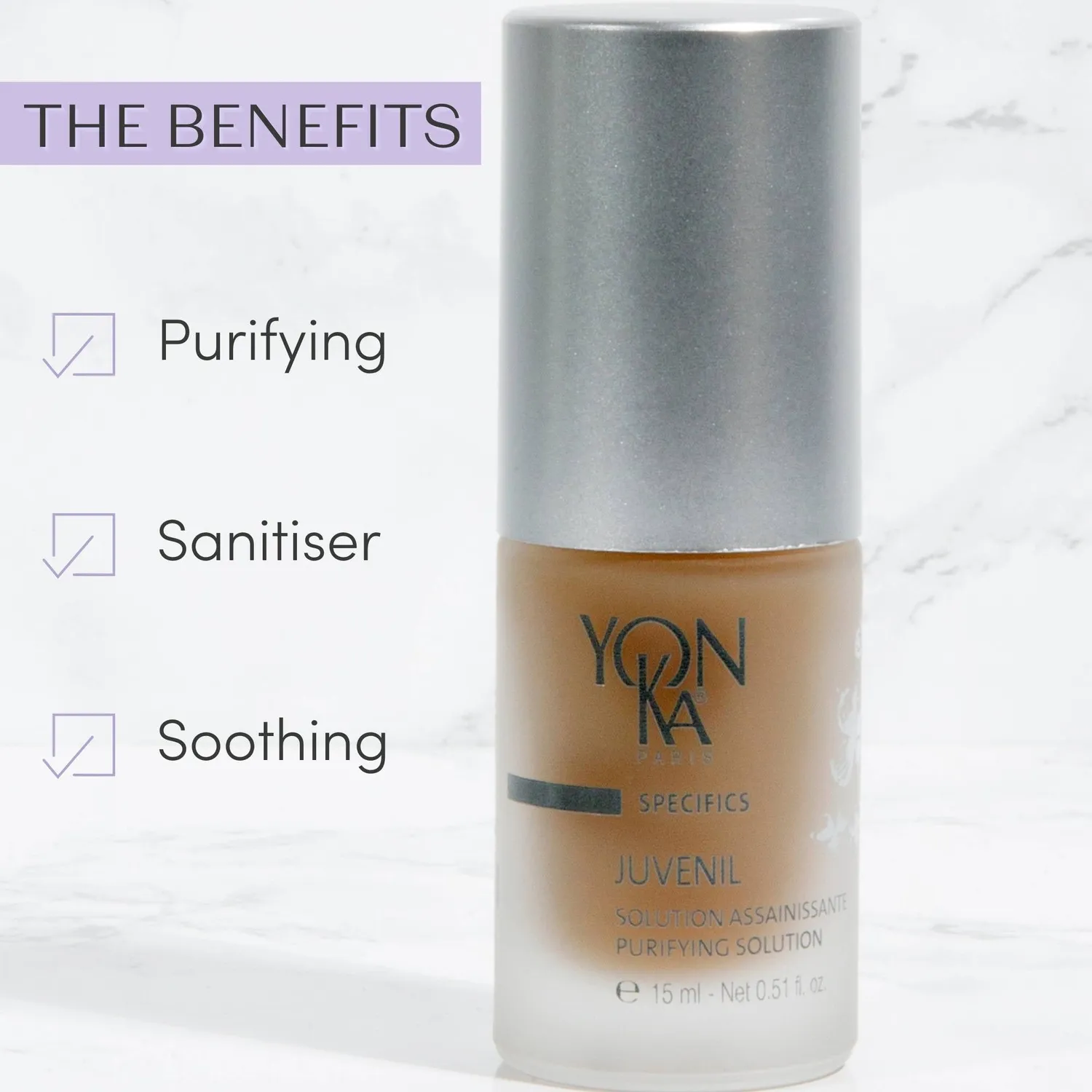 Yon-Ka Juvenil lotion mot uren hud