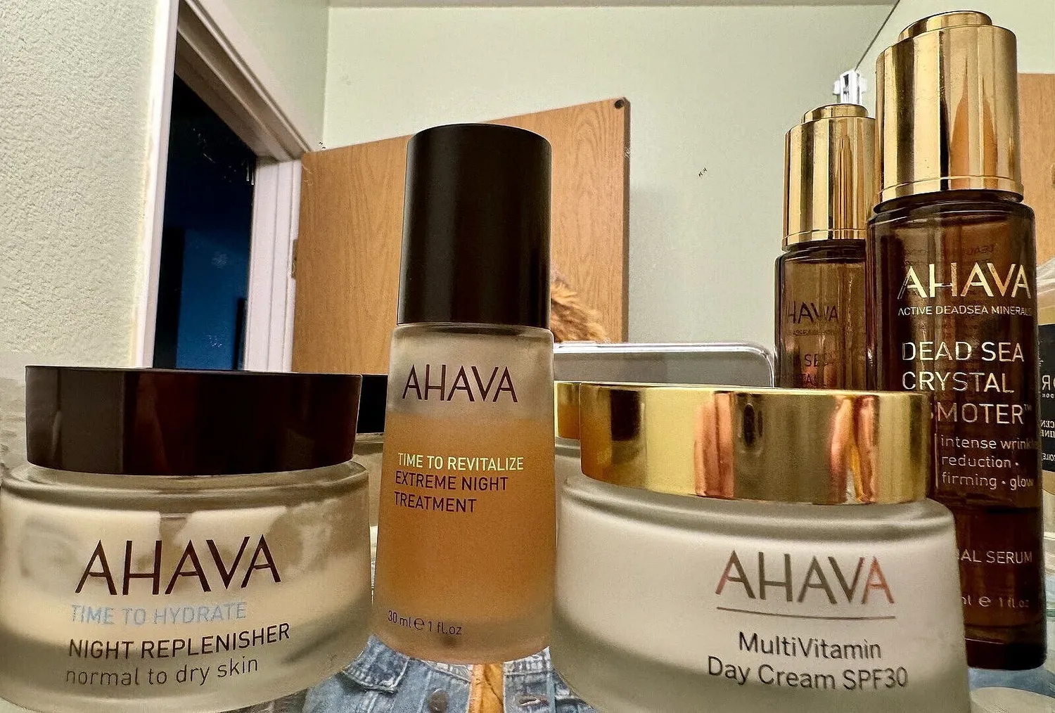 ahava Dare To Glow hudpleiesett for oppstramming