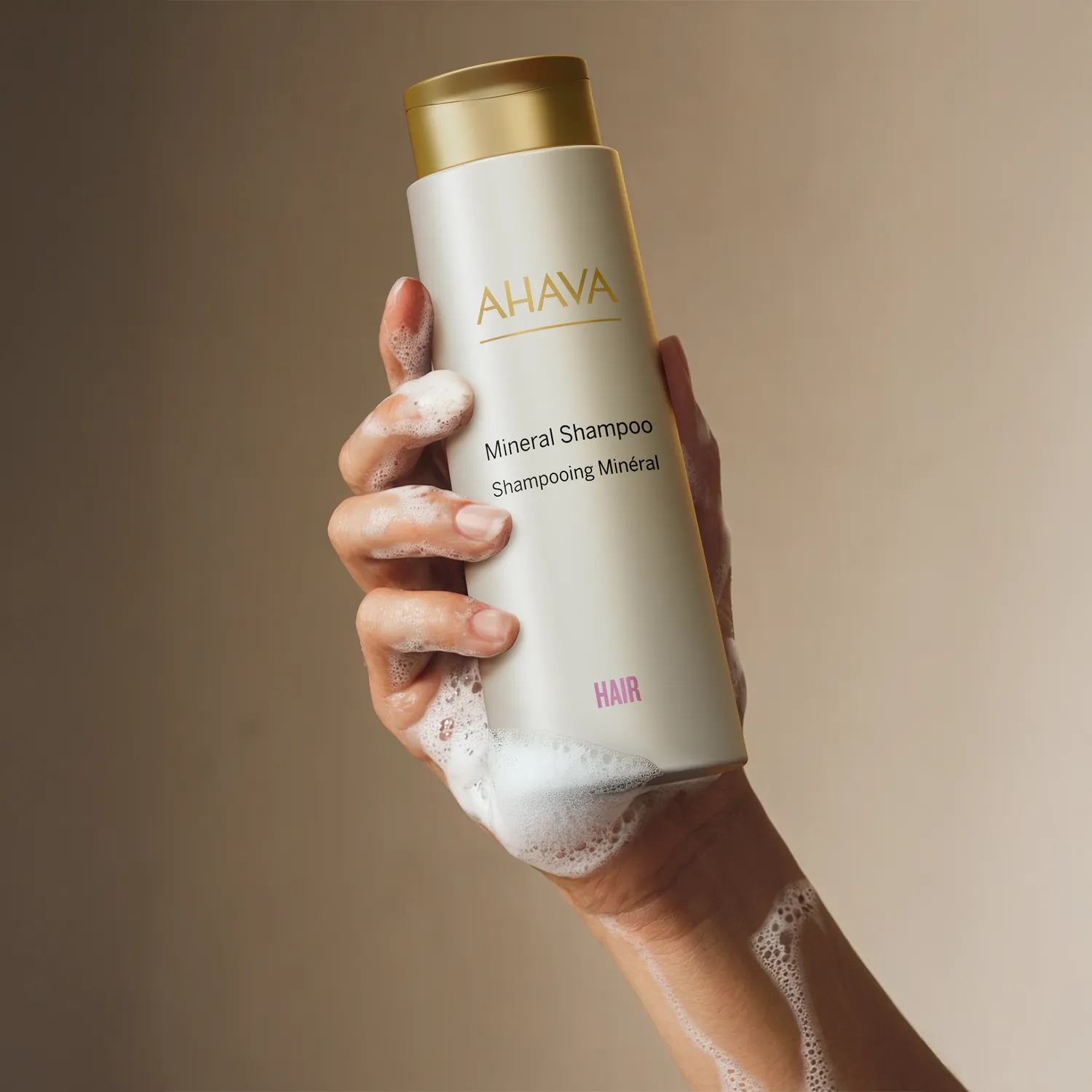 ahava Mineral Shampoo sjampo 400 ml for hodebunn