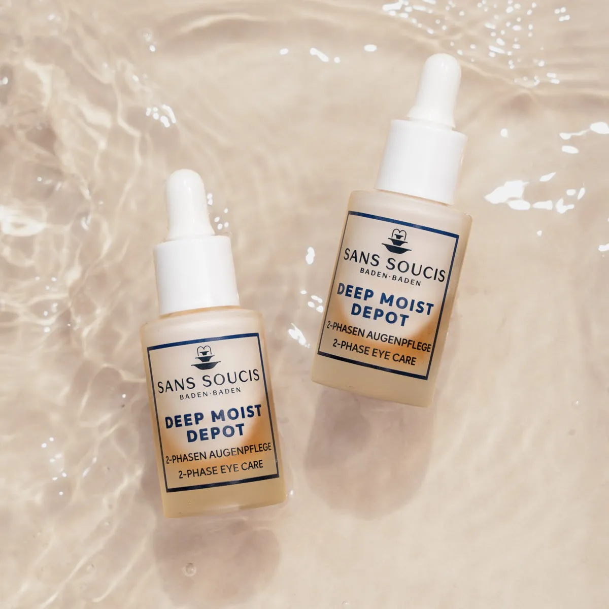 Sans Soucis Deep Moist Depot 2-Phasen øyekrem 8 ml fukt