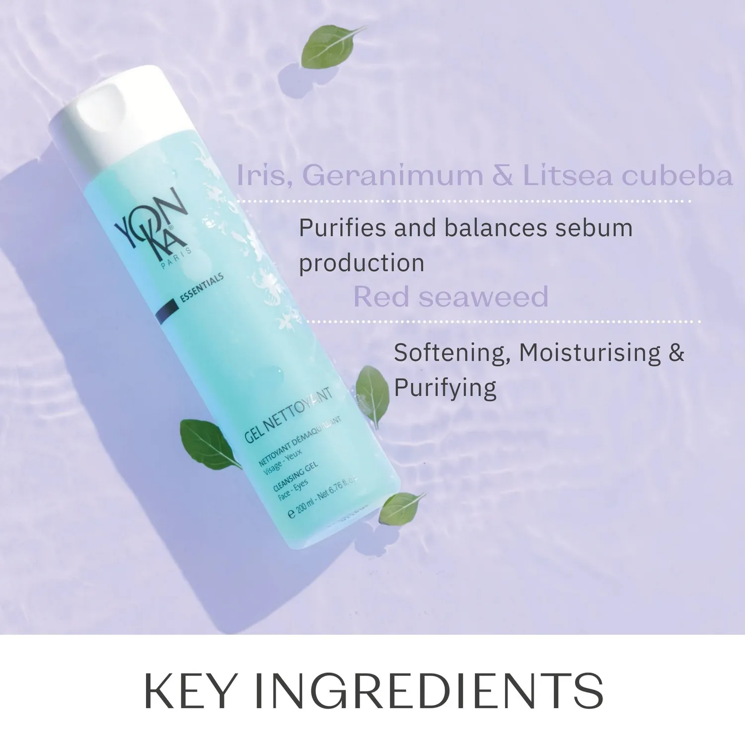 Yon-Ka Gel Nettoyant rensegel for ansikt