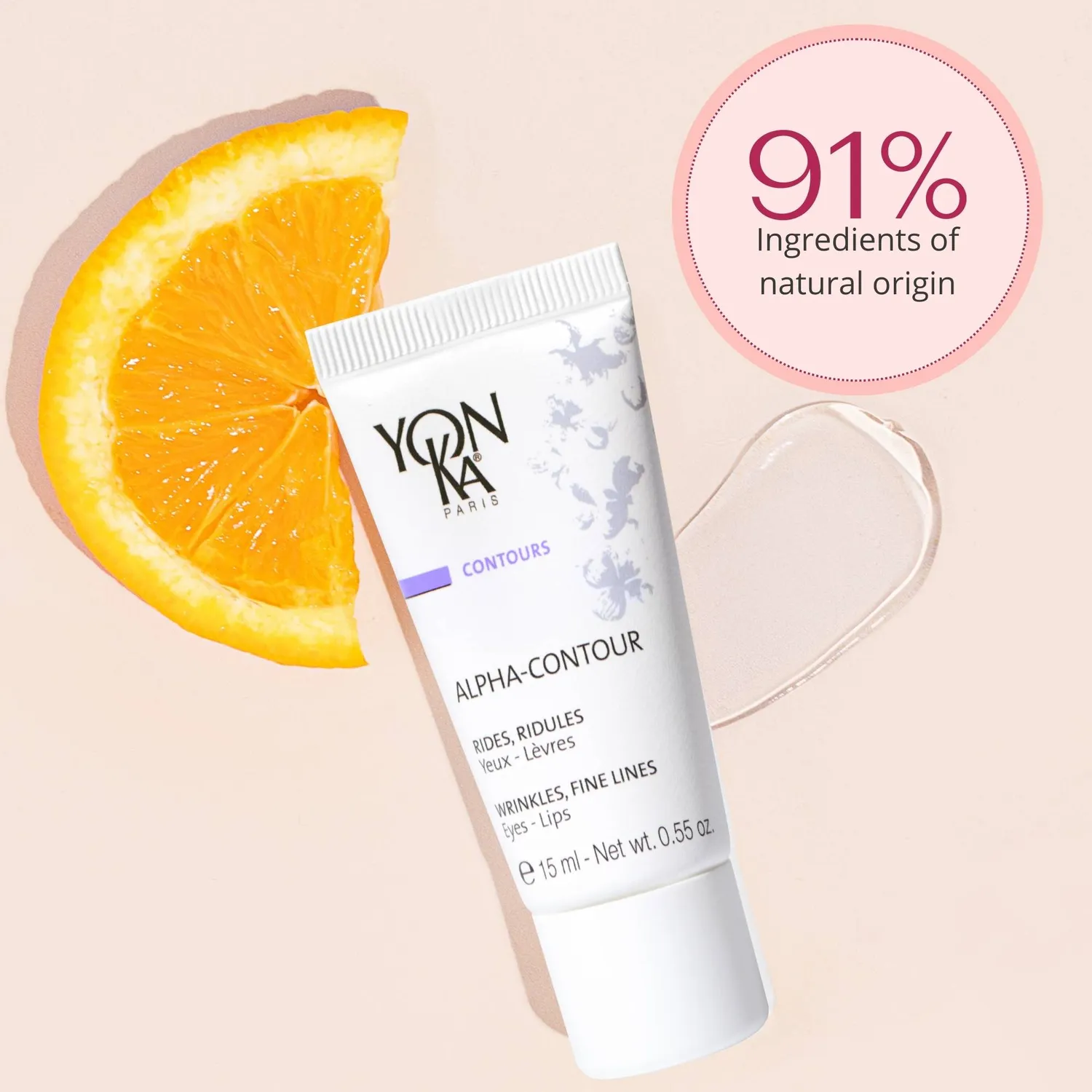 Yon-Ka Alpha-Contour øyegel med fruktsyrer