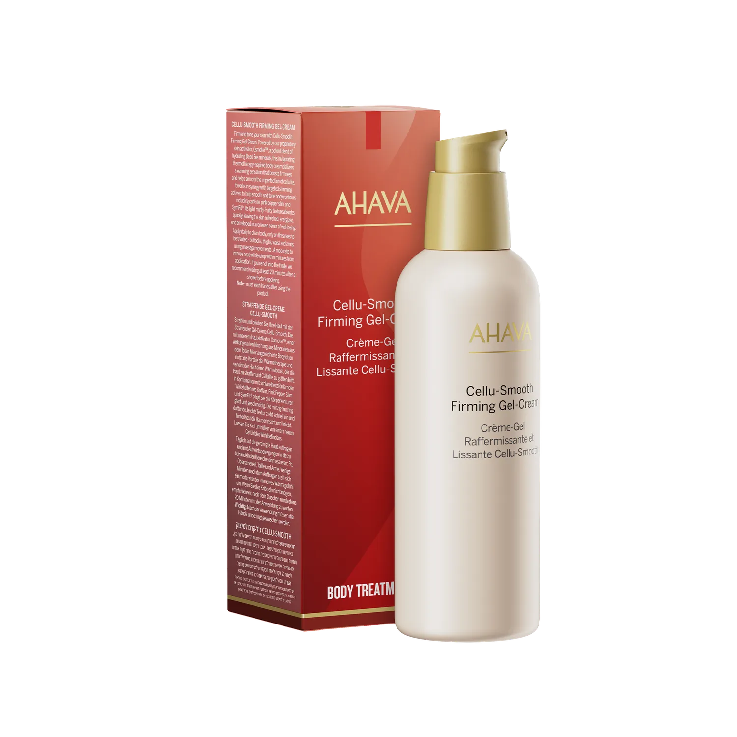 AHAVA Cellu-Smooth Firming Gel-Cream gelkrem 250 ml – koffein
