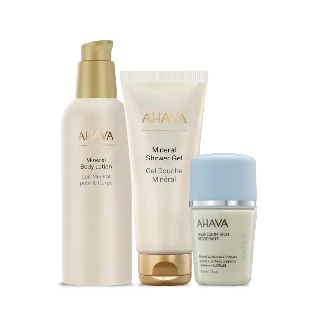 ahava The Everyday Mineral Trio kroppspleiesett 3 deler