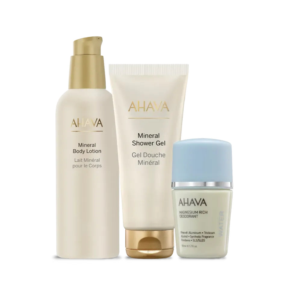 ahava The Everyday Mineral Trio kroppspleiesett 3 deler